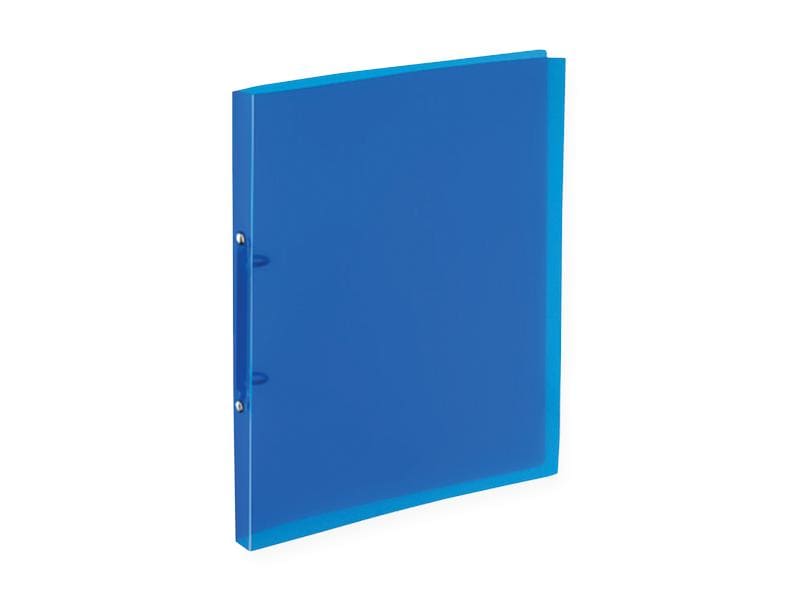Kolma Classeur à anneaux Easy Soft Ø 2.1 cm, Bleu/Transparent