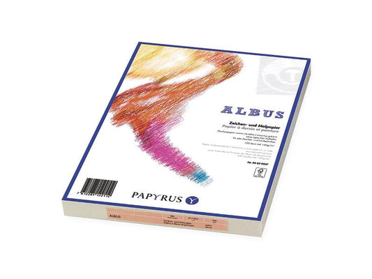 Papyrus Papier à dessin Albus A2, 140 g/m², 100 feuilles