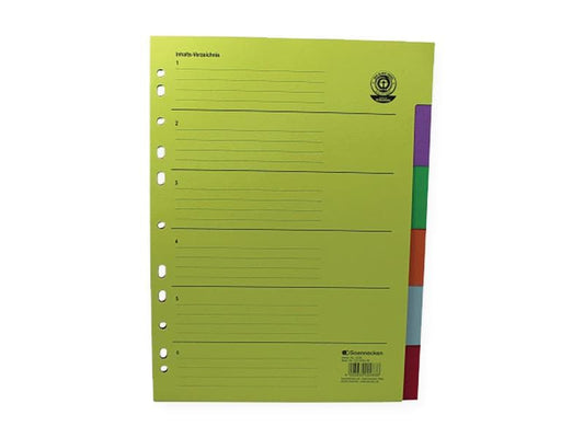 Soennecken Registre RC, 1-6