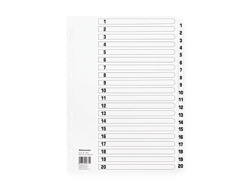 Soennecken Registre 1-20