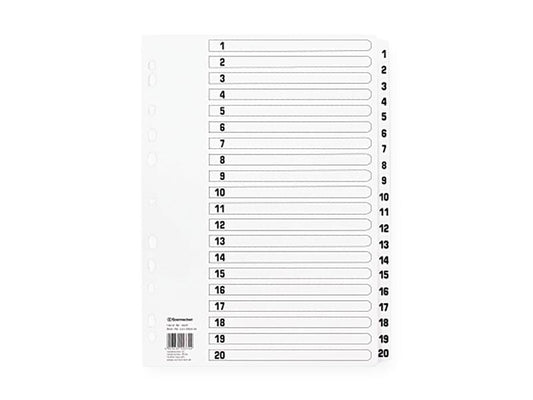 Soennecken Registre 1-20
