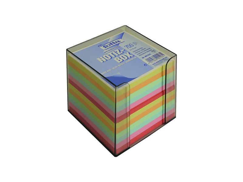 Folia Distributeur à feuillets adhésif Topas 9 x 9 cm, transparent, 800 feuilles