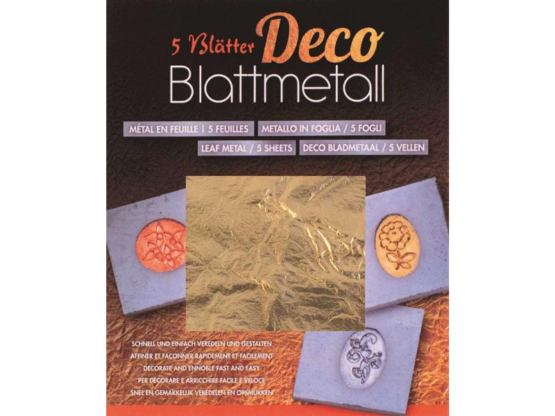 Glorex Film 14 x 14 cm, 5 Pièce/s, Doré