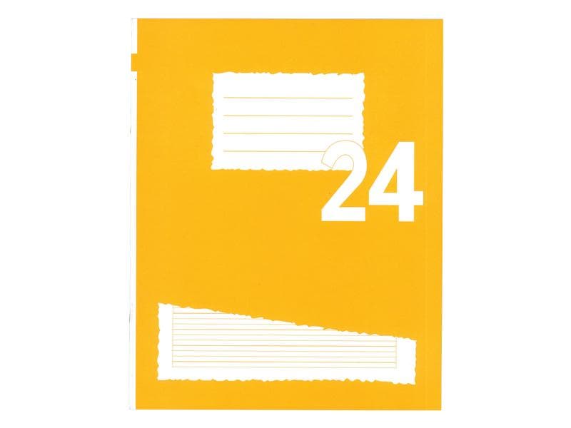 office focus Cahier d'école FSC E5, À lignes, Jaune, 10 Pièce/s