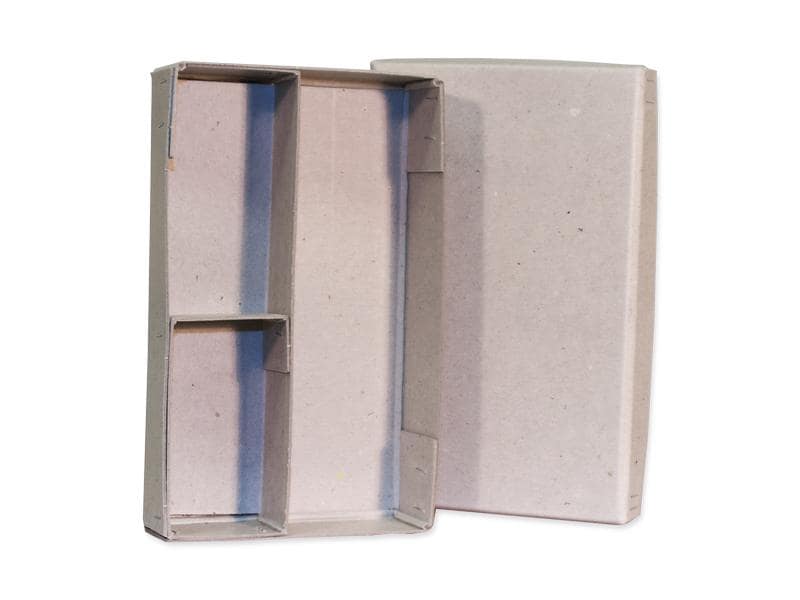 office focus Boîte de matériel 23.5 x 15.5 x 5 cm, Gris