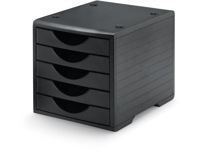 Styro Boîte à tiroirs Styrogreenbox Noir
