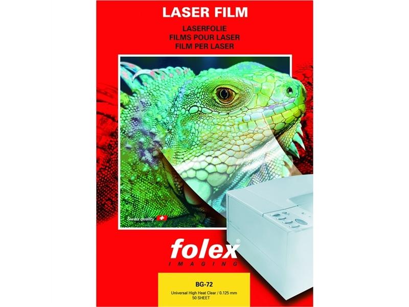 Folex Film de projection BG-72 A3, 50 Pièce/s, Transparent
