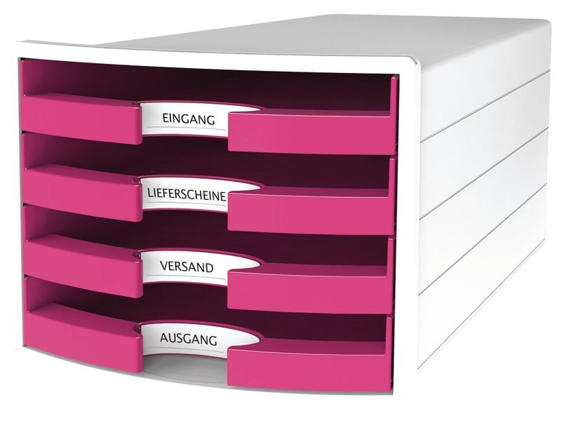 HAN Boîte à tiroirs Impuls rose