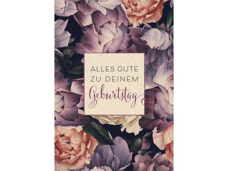 Natur Verlag Carte de félicitations Vintage Tout le bonheur 17.5 x 12.2 cm