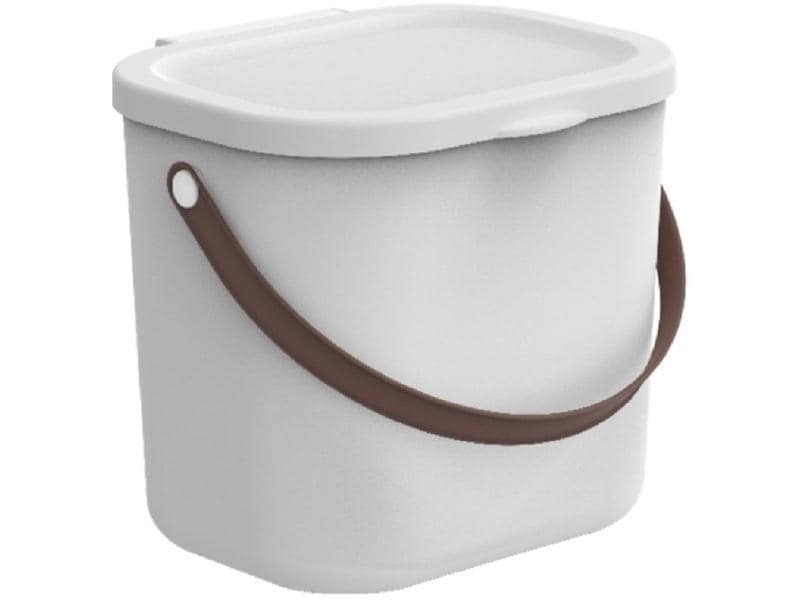 Rotho Boîte de rangement Albula 6 l, Mistletoe Weiss