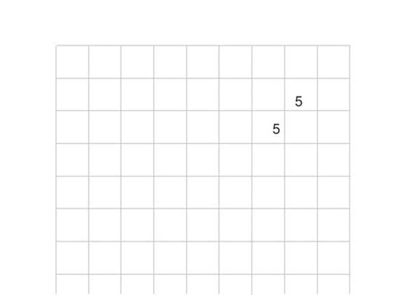 ingold-biwa Feuillets mobiles avec rebord, 2 trous quadrillé 5 mm