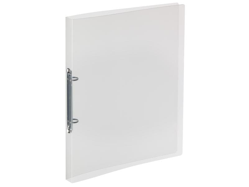 Kolma Classeur à anneaux Easy Soft Ø 2.1 cm, Transparent/Blanc