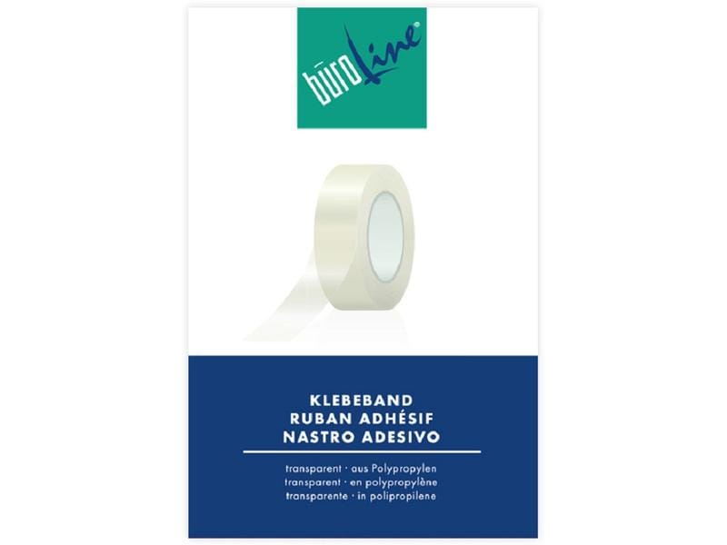 Büroline Ruban adhésif 15 mm Transparent, 10 pièces