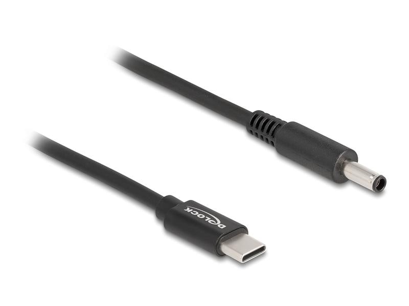 Delock Câble de chargement USB-C vers Dell 4.5 x 3.0 mm mâle 1.5 m
