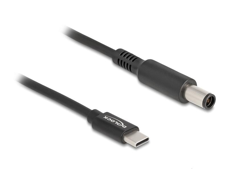 Delock Câble de chargement USB-C vers Dell 7.4 x 5.0 mm mâle 1.5 m
