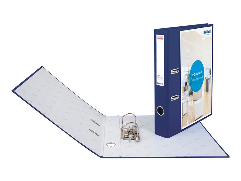 Biella Classeur fédéral Creative A4, 4 cm, Bleu marine