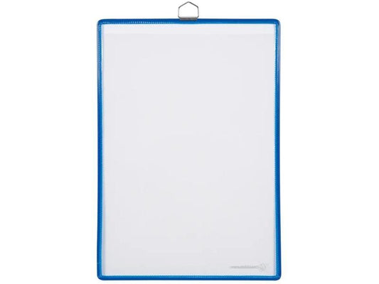 Tarifold Porte-documents Pochette transparente pour présentoir T Bleu, 5 pièces