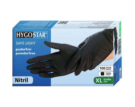 HYGOSTAR SAFE LIGHT gants nitrile Taille XL