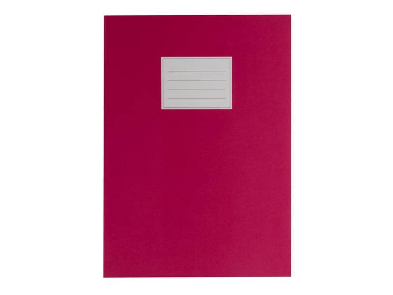 office focus Cahier d'école A4, À carreaux, Rouge, 10 Pièce/s