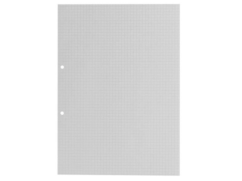 office focus Feuillets mobiles FSC, 2 trous, sans rebord 5 mm À carreaux