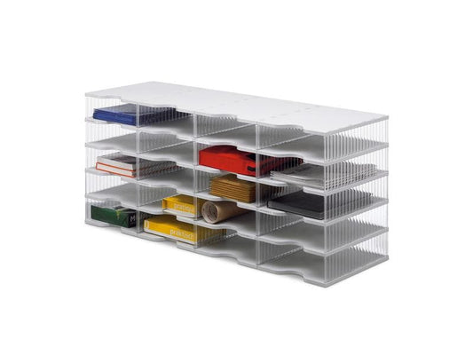 Styro Rangement pour documents styropost 20 compartiments
