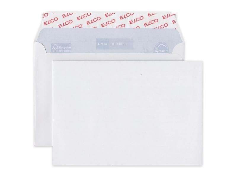 ELCO Enveloppe Proclima C6, Pas de fenêtres, 50 Pièce/s