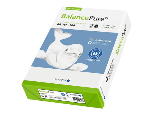 Balancepure Papier pour photocopie A4 A4, Extra-blanc, 80 g/m², 1 palette