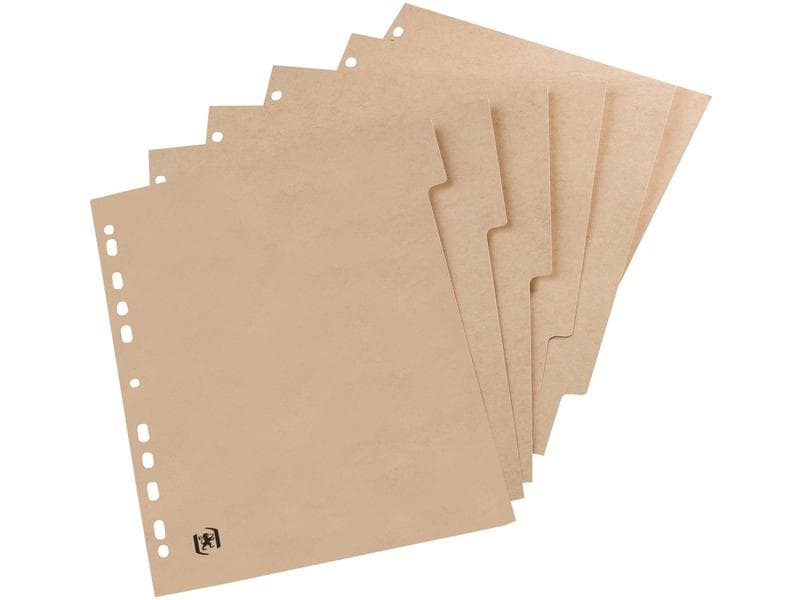 Oxford Registre 5 pièces A4, beige