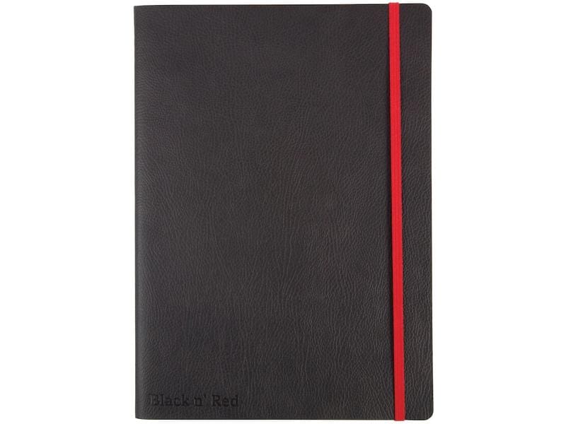Oxford Bloc-notes Business Journal B5, noir/rouge