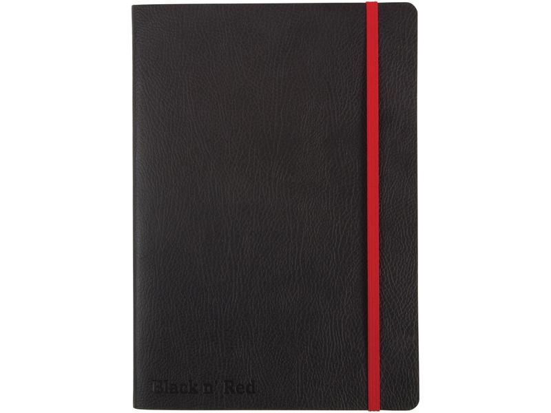 Oxford Bloc-notes Business Journal A5, noir/rouge