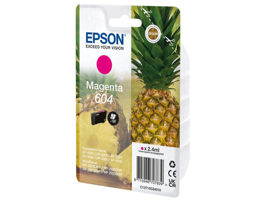 Epson Encre No. 604 / C13T10G34010 Magenta