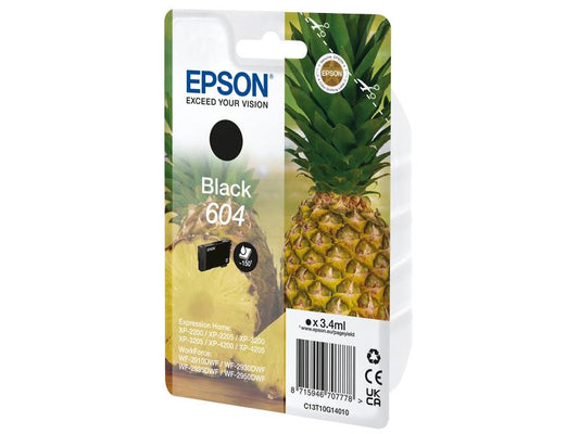 Epson Encre No. 604 / C13T10G14010 noir