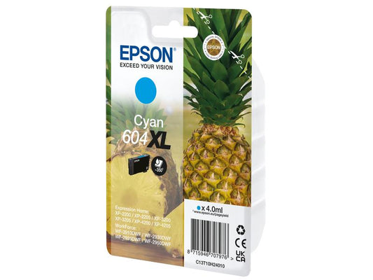 Epson Encre No. 604XL / C13T10H24010 Cyan