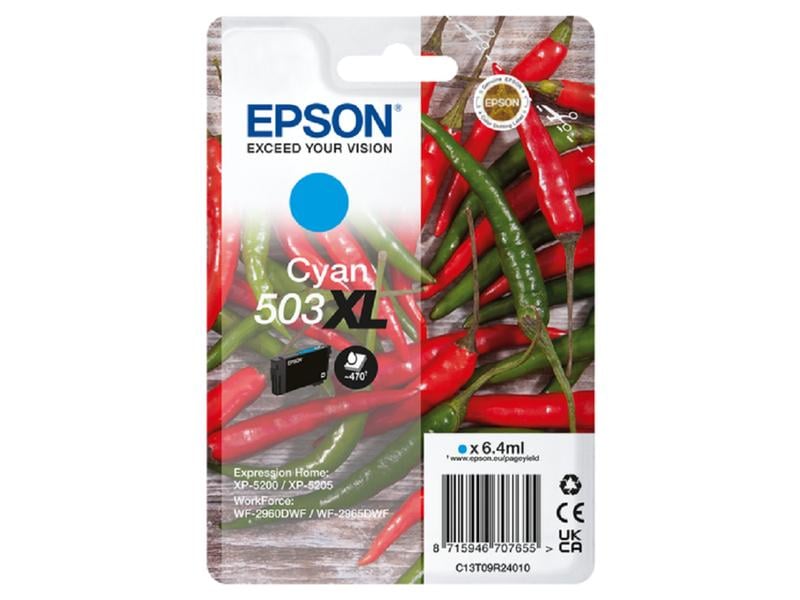 Epson Encre N° 503XL / C13T09R24010 Cyan