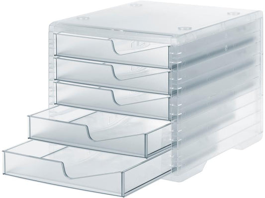 Styro Boîte à tiroirs Styroswingbox light Transparent