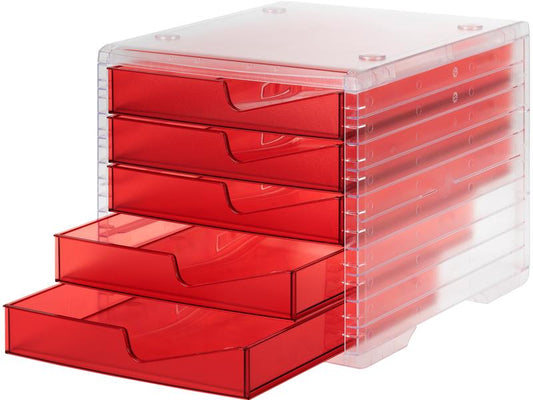 Styro Boîte à tiroirs Styroswingbox light Cranberry