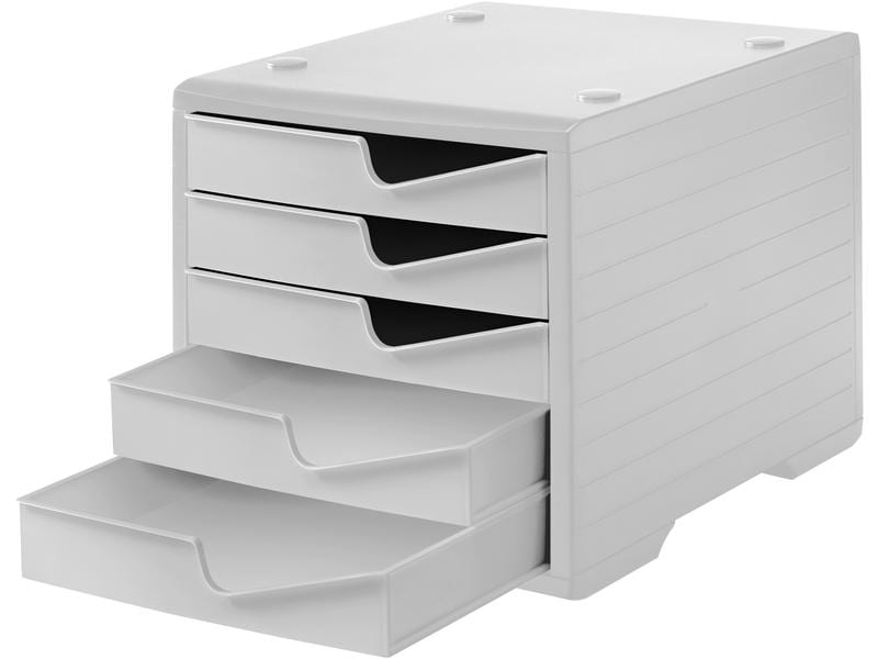 Styro Boîte à tiroirs Styroswingbox Gris clair