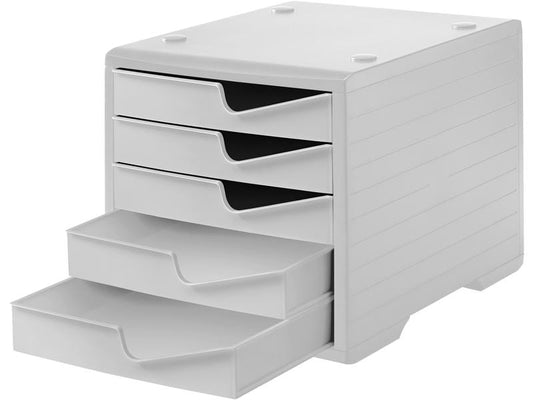 Styro Boîte à tiroirs Styroswingbox Gris clair