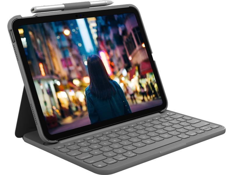 Logitech Couvre-clavier pour tablette Slim Folio iPad (10. Gen, A16/2025)