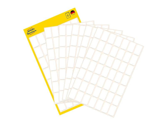Avery Zweckform Étiquettes multi-usage 16 x 9 mm, 6 feuille