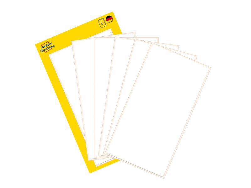 Avery Zweckform Étiquettes multi-usage 98 x 51 mm, 6 feuille
