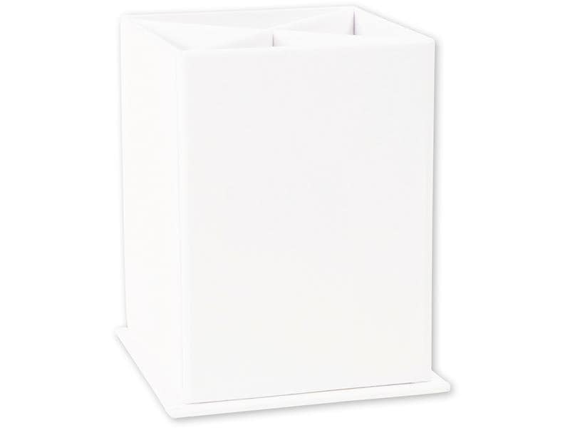 Clairefontaine Pot à crayons 8 x 8 x 11 cm, Blanc