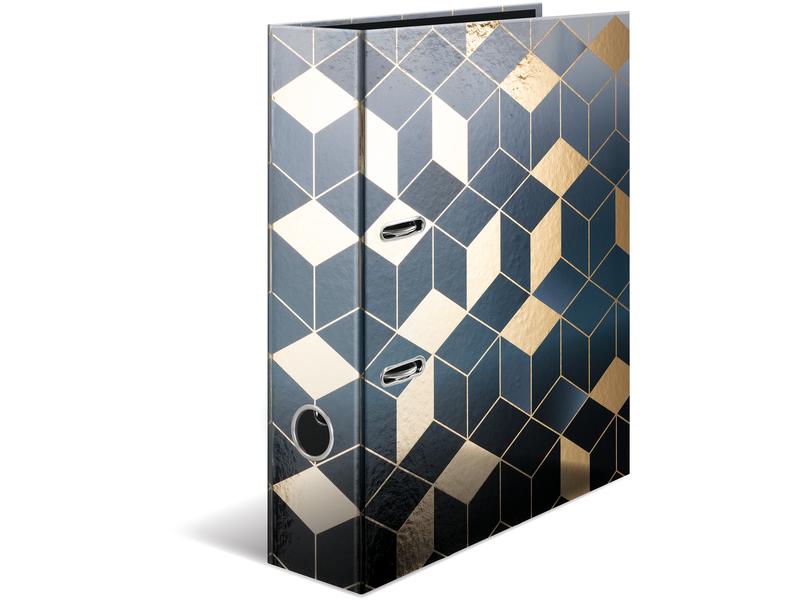 HERMA Dossier Cubes A4 7 cm, Doré
