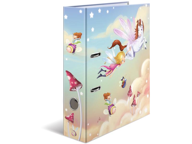 HERMA Dossier Danse des fées A4 7 cm, Blanc