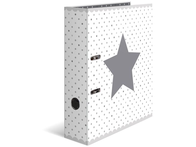 HERMA Dossier Étoiles A4 7 cm, Gris foncé