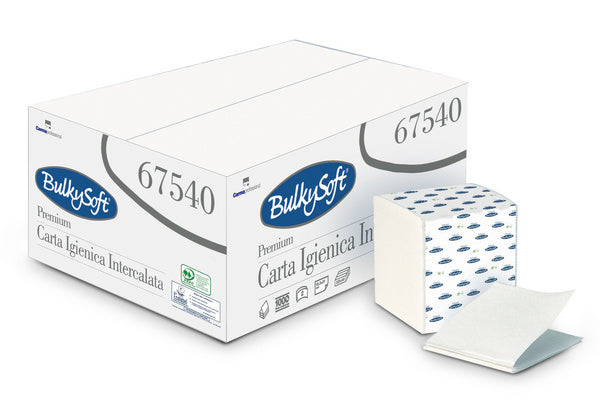 Bulkysoft papier toilette feuille à feuille