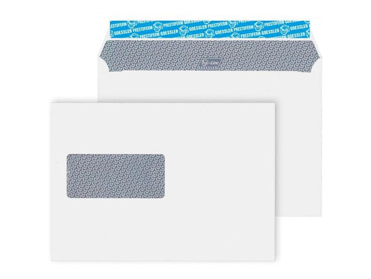 Goessler Enveloppe G-Line C5 avec fenêtre à gauche, 500 pièces