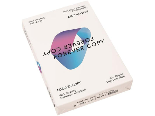 Fischer Papier Papier pour photocopie Forever Copy A3, extra-blanc, 500 feuilles