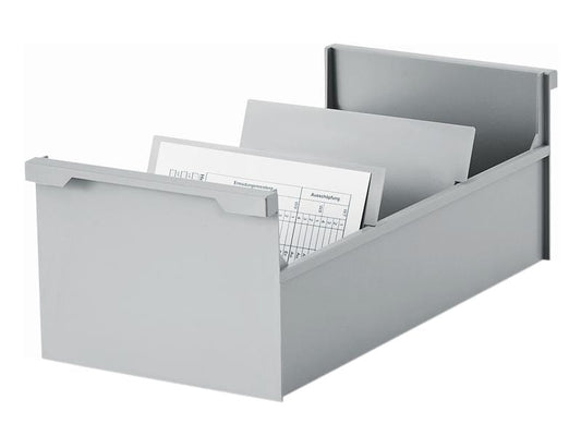 Styro Boîte à fiches en travers A6, Gris