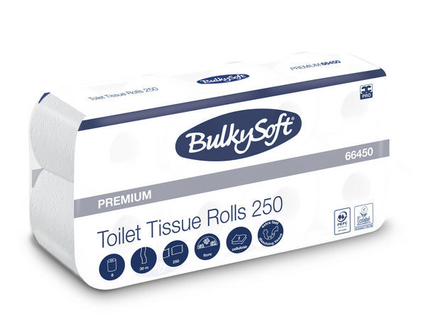 Bulkysoft Premium papier toilette petits rouleaux